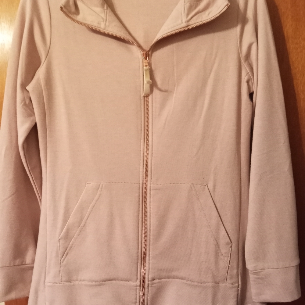 LOGO Zip front jacket